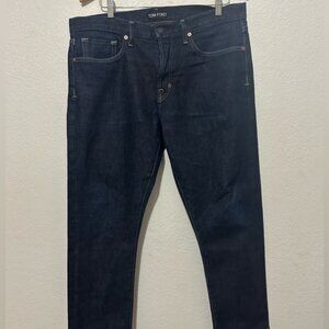 Tom Ford Men's Slim Fit Indigo Rinse Denim Jeans - Size 38